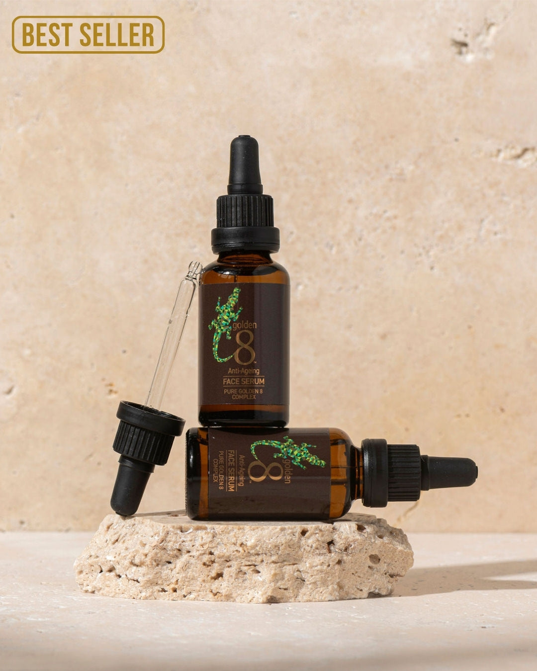 Face Serum 30ml - 100% Pure Golden 8 Complex